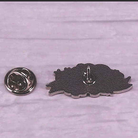 “Overthinker” Enamel Fashion Pin - Picture 2 of 3